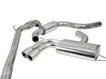 Volkswagen Golf GTI Mk5 (1K) 04-09 Turboback-sportavgassystem (Med De-Cat & Ljuddämpare) Cobra Sport